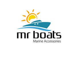 #130 dla Logo Design for mr boats marine accessories przez smarttaste