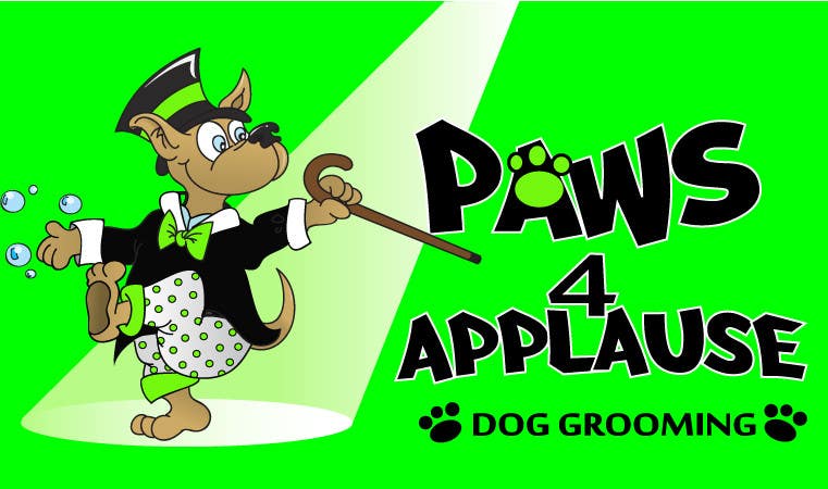 Wettbewerbs Eintrag #82 für                                                 Logo Design for Paws 4 Applause Dog Grooming
                                            