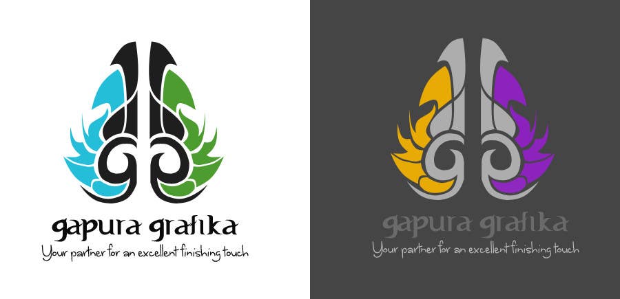Konkurransebidrag #339 i                                                 Logo Design for Logo For Gapura Grafika - Printing Finishing Services Company - Upgraded to $690
                                            