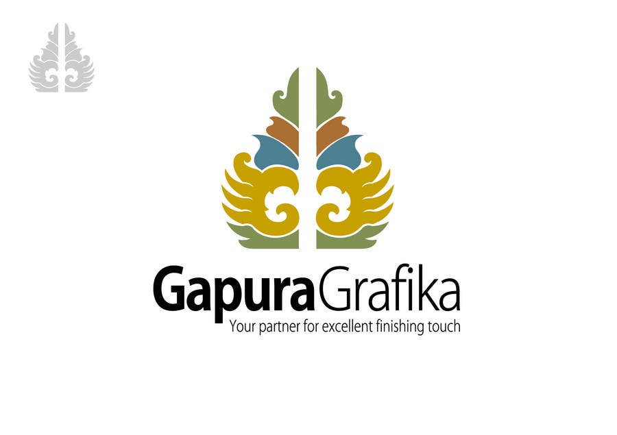 Конкурсна заявка №85 для                                                 Logo Design for Logo For Gapura Grafika - Printing Finishing Services Company - Upgraded to $690
                                            