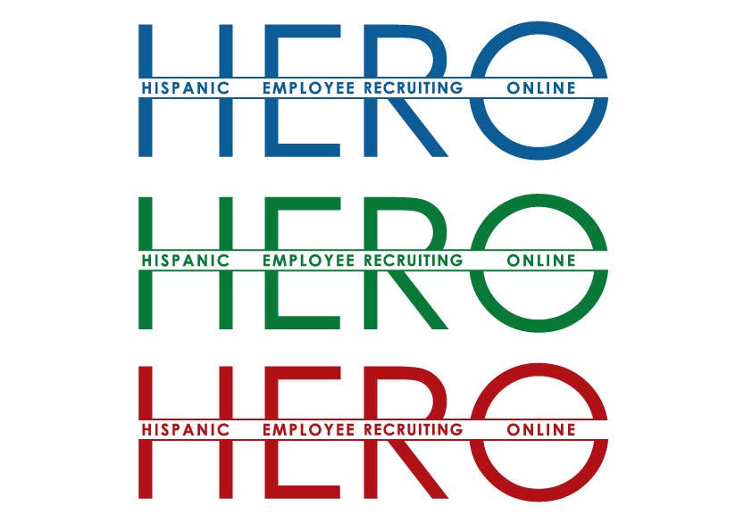 Penyertaan Peraduan #45 untuk                                                 Design a Logo for HERO
                                            
