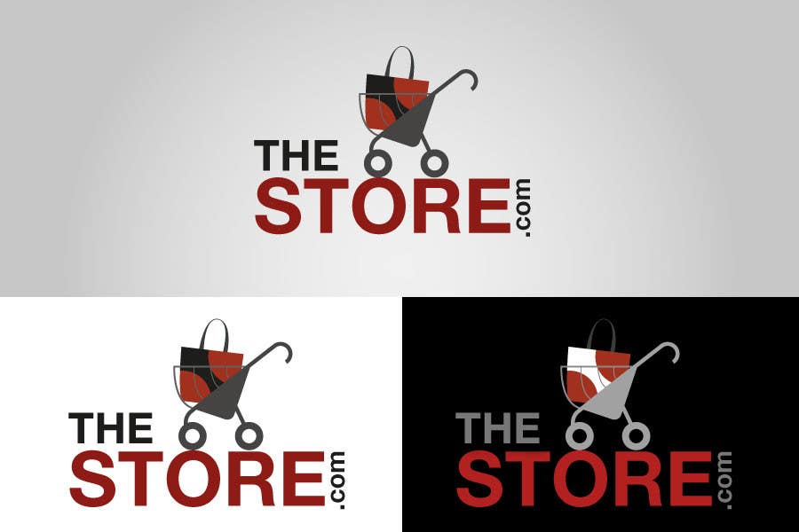 Penyertaan Peraduan #101 untuk                                                 Design a Logo for our website TheStore.com
                                            