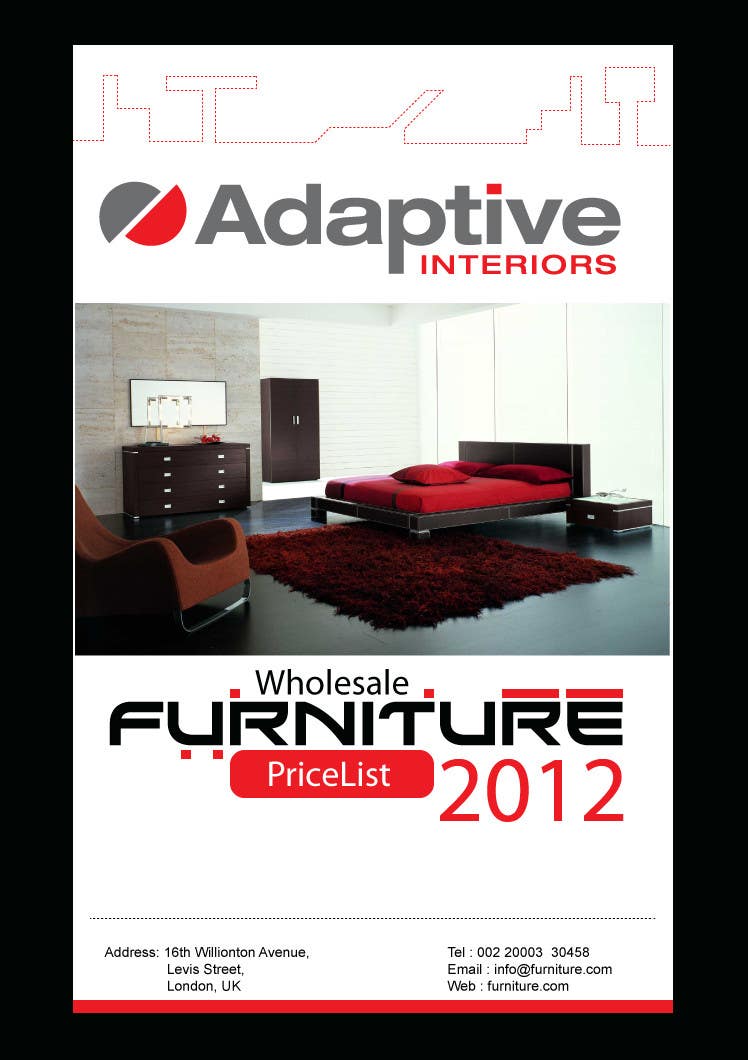Konkurrenceindlæg #1 for                                                 Design a Pricelist for Furniture
                                            