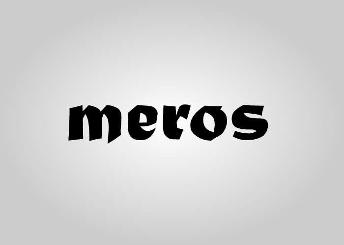 Konkurrenceindlæg #377 for                                                 Design a Logo for Meros
                                            