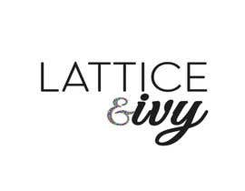 #391 cho New Logo Design for lattice &amp; ivy bởi webzii