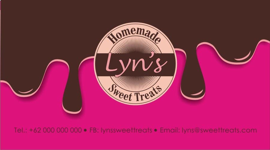 Tävlingsbidrag #102 för                                                 Business Card & Facebook Banner for Lyn's Sweet Treats
                                            