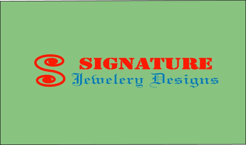 Participación en el concurso Nro.91 para                                                 Design a Logo for jewlery design business
                                            