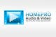 Wettbewerbs Eintrag #348 Vorschaubild für                                                     Logo Design for HomePro Audio & Video
                                                
