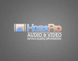 #250 untuk Logo Design for HomePro Audio &amp; Video oleh ShinymanStudio