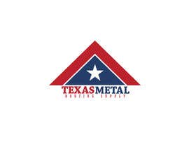 #62 untuk Design a Logo for Texas Metal Roofing Supply oleh leiyo2