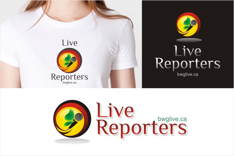 Konkurrenceindlæg #17 for                                                 Design a Logo for bwglive.ca LIVE REPORTERS
                                            
