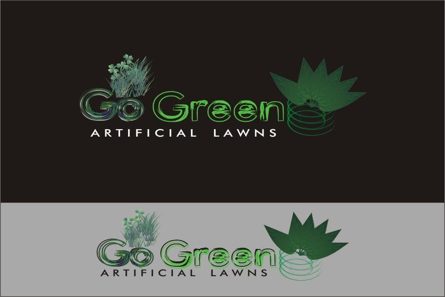Bài tham dự cuộc thi #619 cho                                                 Logo Design for Go Green Artificial Lawns
                                            