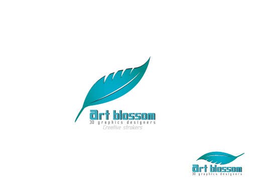 Inscrição nº 384 do Concurso para                                                 Logo for Russian graphic design company Art-blossom.
                                            