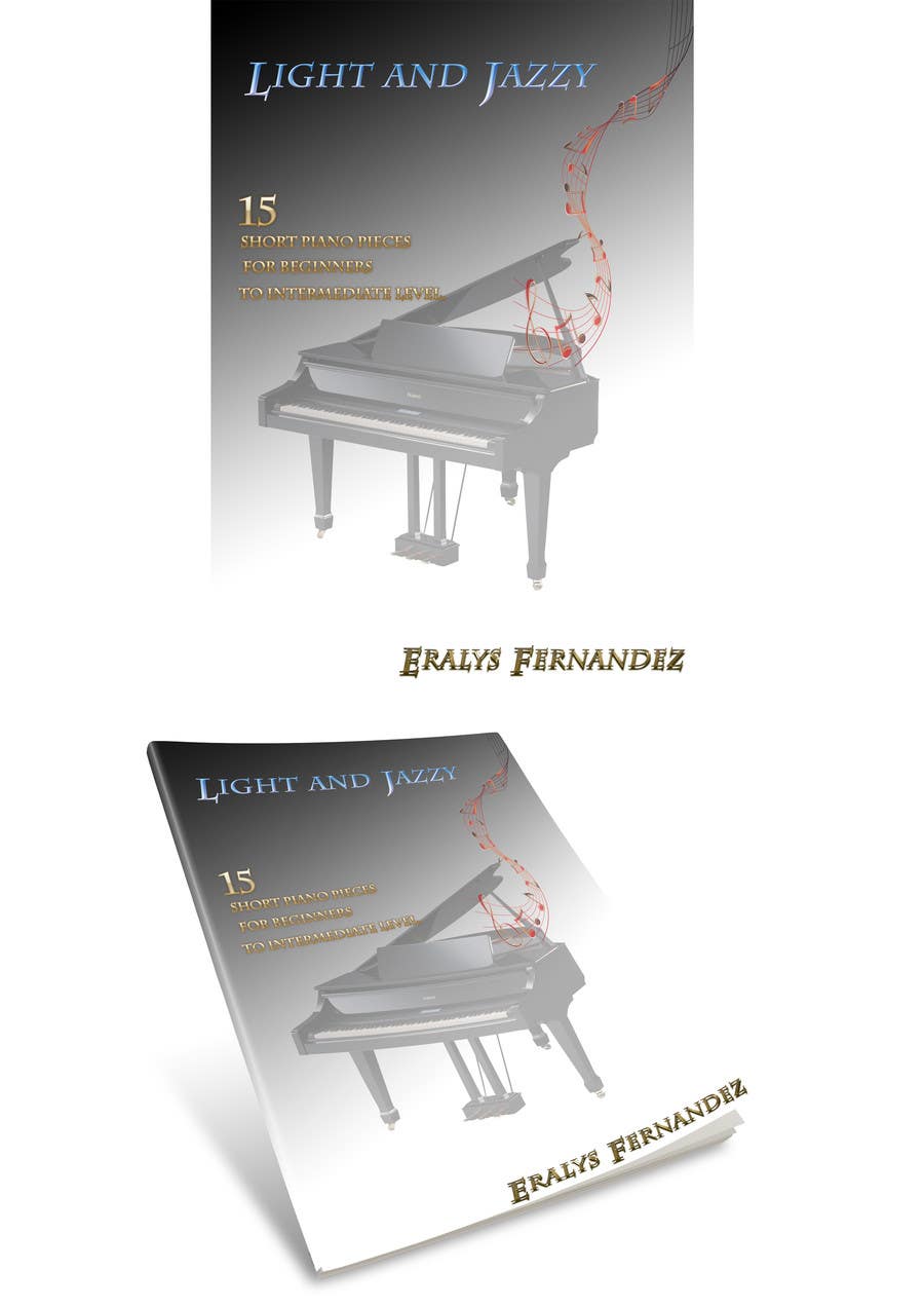 Inscrição nº 21 do Concurso para                                                 Cover for Piano Music Book
                                            