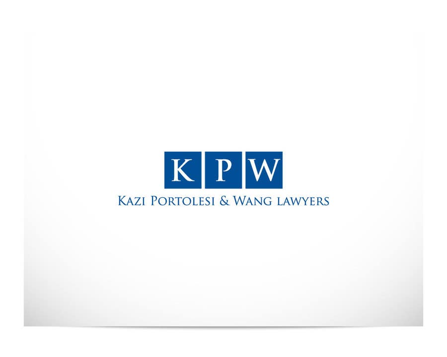 Konkurrenceindlæg #90 for                                                 Design a Logo for Kazi Portolesi & Wang lawyers
                                            