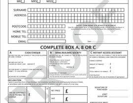 #1 for Design a Order Form for Printing by pixelrover