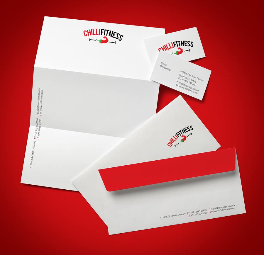 Konkurrenceindlæg #78 for                                                 Design a Logo and stationery for Fitness Club (Chilli Fitness)
                                            