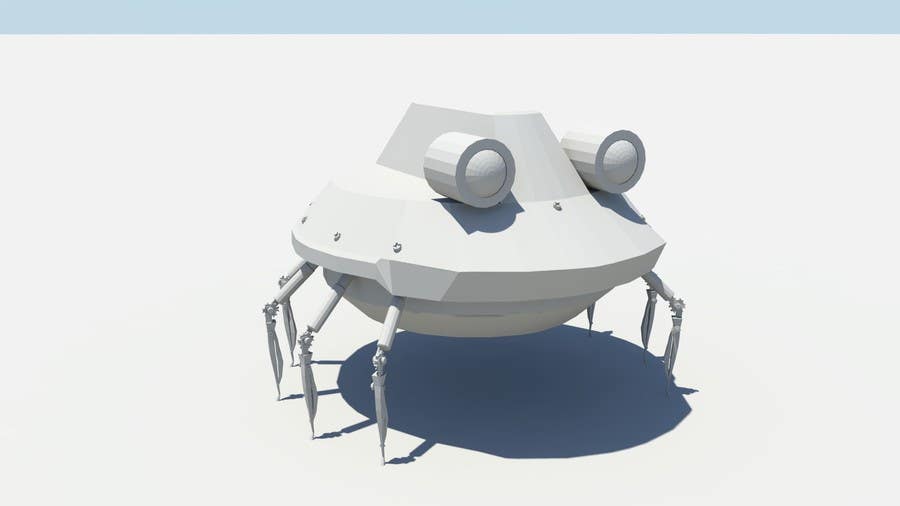 Proposta in Concorso #15 per                                                 Design Steam Punk Automatons "Crab walker"
                                            