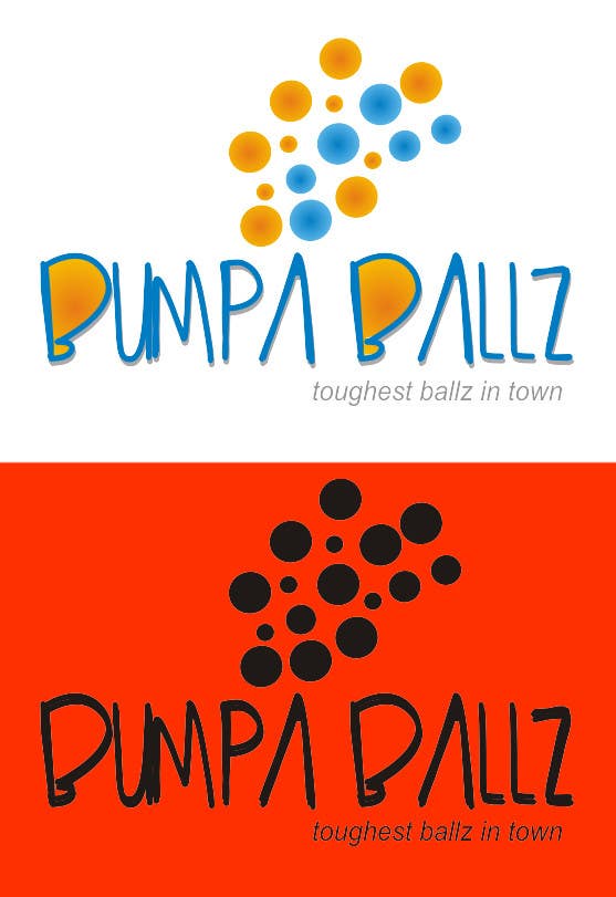 Konkurrenceindlæg #64 for                                                 Create a LOGO for business name "BUMPA BALLZ" & one for "BB" - include slogan "Toughest Ballz in town"
                                            