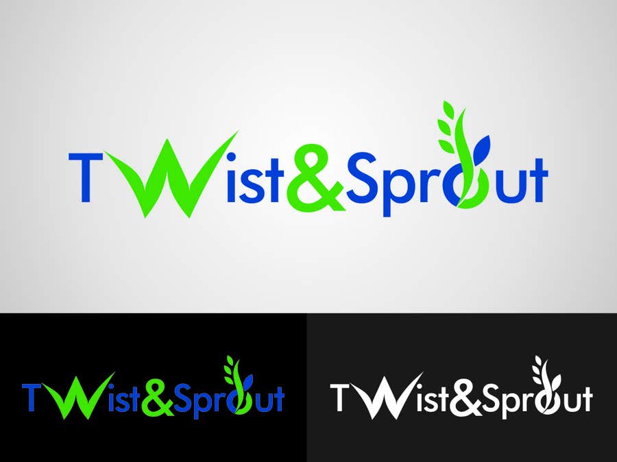 Proposition n°28 du concours                                                 Design a Logo for Online Health Food Store - Organic food  "Twist and Sprout" BIG bonus for awesome designs - and future WORK
                                            