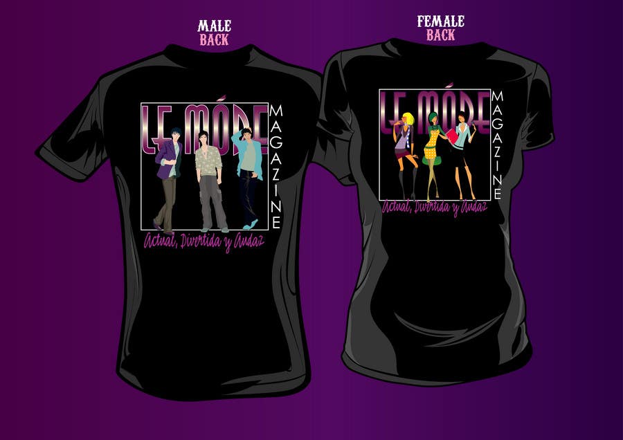 Contest Entry #48 for                                                 T-shirt Design for Le Mode Magazine
                                            