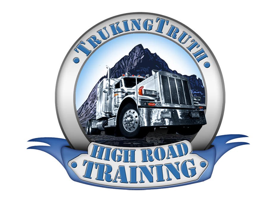 Penyertaan Peraduan #141 untuk                                                 Design a Logo for TruckingTruth.com High Road CDL Training Program
                                            