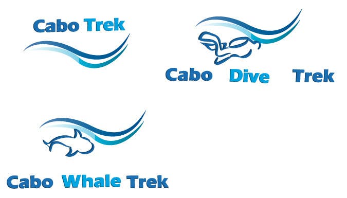 Penyertaan Peraduan #44 untuk                                                 Design a Logo for Cabo Trek | Whale watching and more
                                            