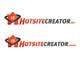 #13. pályamű bélyegképe a(z)                                                     Logo for Hotsite creator web service
                                                 versenyre