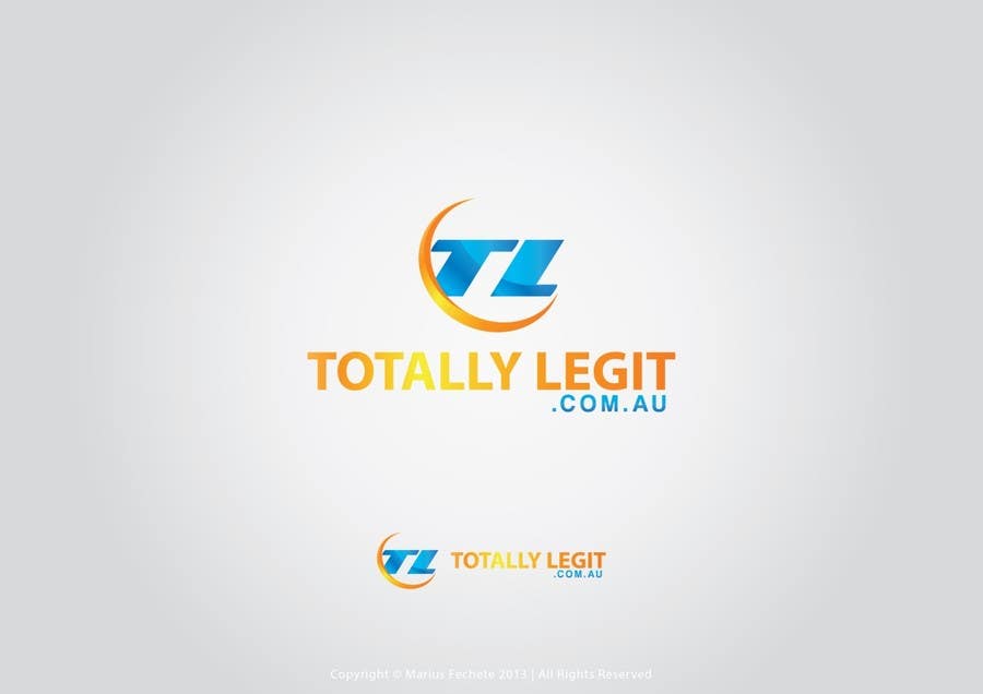 Inscrição nº 34 do Concurso para                                                 Design a Logo for TotallyLegit.Com.Au
                                            