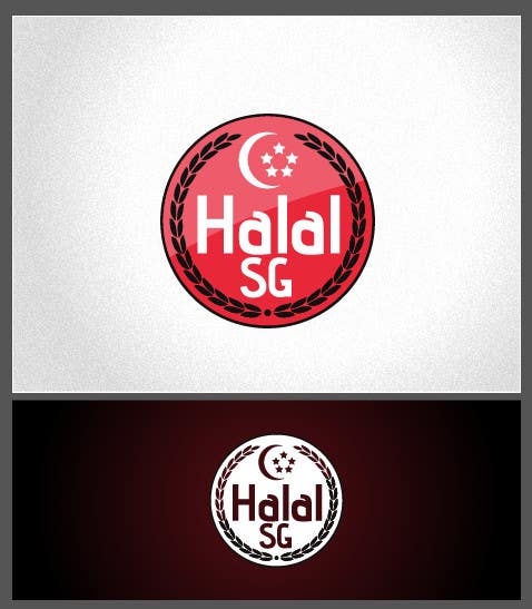 Penyertaan Peraduan #35 untuk                                                 Design a Logo for HALAL SG.COM
                                            