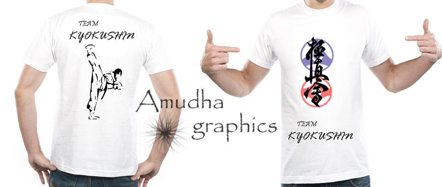 Kandidatura #4për                                                 Design a T-Shirt for karate organization
                                            