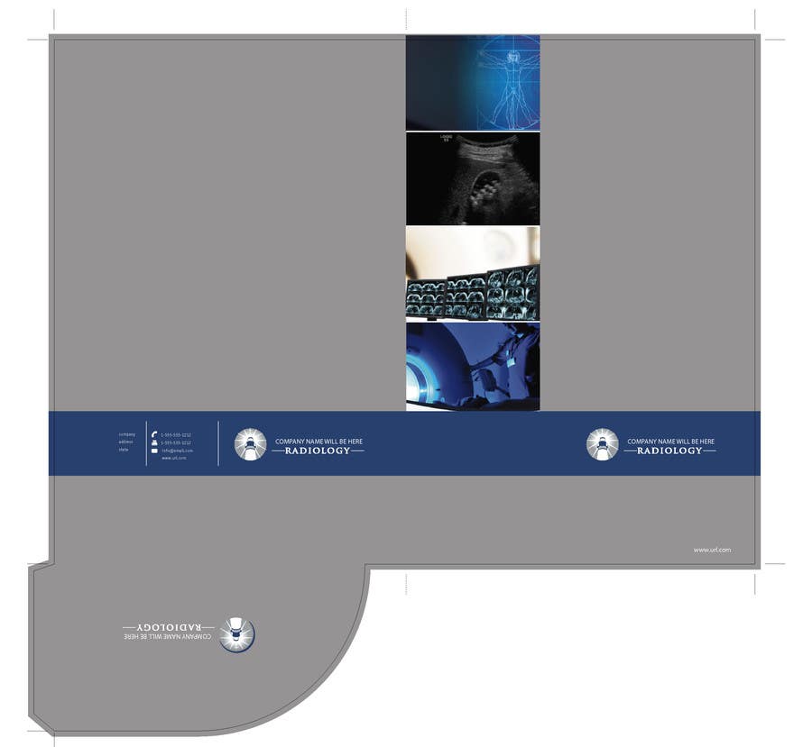 Proposition n°3 du concours                                                 Design a presentation folder for medical imaging company
                                            