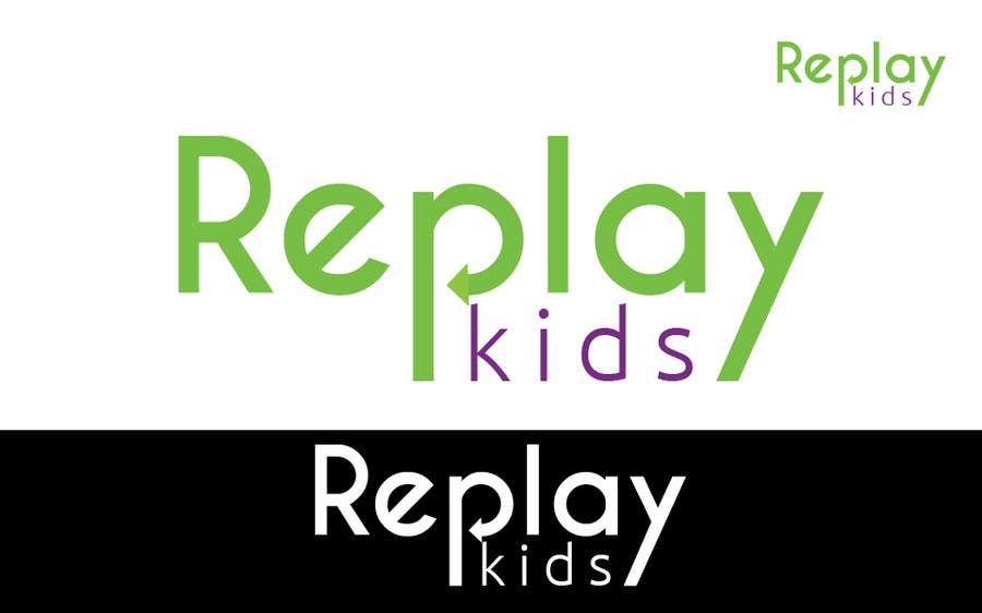 Proposition n°6 du concours                                                 Design a Logo for Replay Kids
                                            