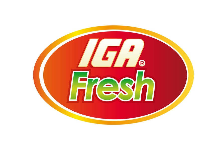 Bài tham dự cuộc thi #103 cho                                                 Logo Design for IGA Fresh
                                            