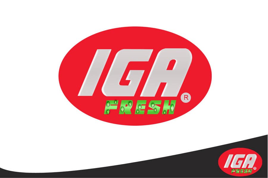 #49. pályamű a(z)                                                  Logo Design for IGA Fresh
                                             versenyre