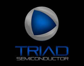 nº 505 pour Logo Design for Triad Semiconductor par UnivDesigners 