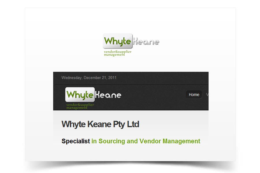 Participación en el concurso Nro.697 para                                                 Logo Design for Whyte Keane Pty Ltd
                                            