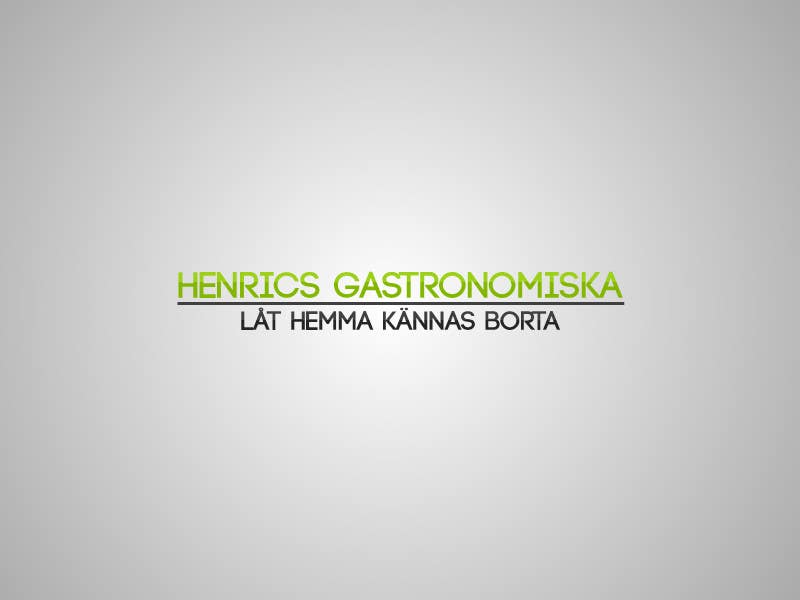 Participación en el concurso Nro.9 para                                                 Design a Logo for Henrics Gastronomiska
                                            