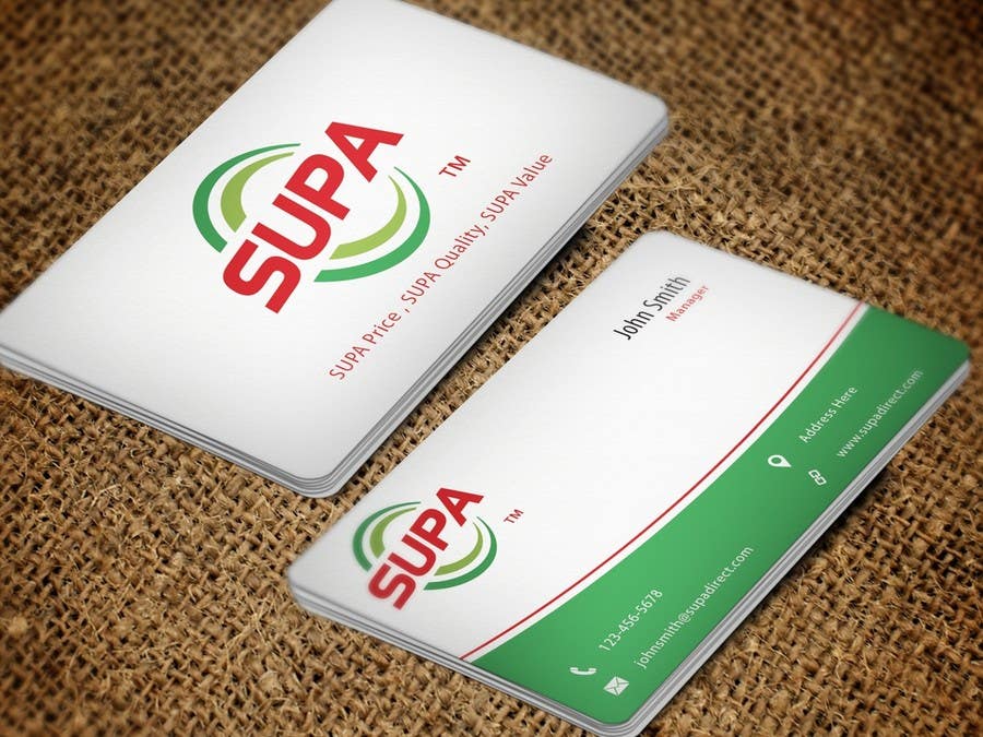 Bài tham dự cuộc thi #37 cho                                                 Develop a Corporate Identity for SUPA brand
                                            