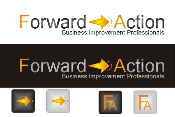 Natečajni vnos #328 za                                                 Logo Design for Forward Action   -    "Business Coaching"
                                            