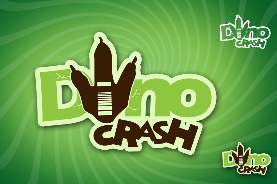 Bài tham dự cuộc thi #32 cho                                                 Logo for Dino Crash
                                            