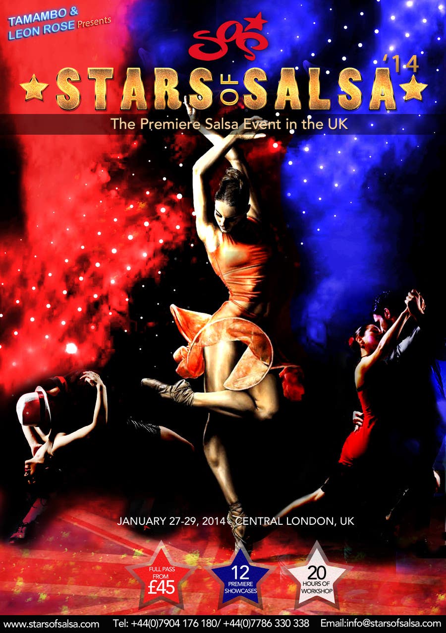 Konkurrenceindlæg #26 for                                                 Stars Of Salsa '14 - The UK Latin Dance Festival
                                            