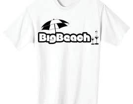 #90 for Tshirt design for Big Beach by Rikon123