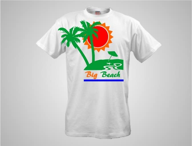 Participación en el concurso Nro.65 para                                                 Tshirt design for Big Beach
                                            