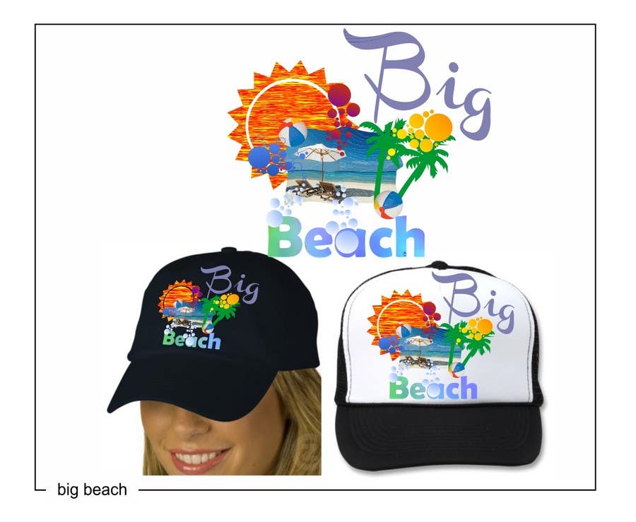 Contest Entry #42 for                                                 Baseball Cap Design for Big Beach
                                            