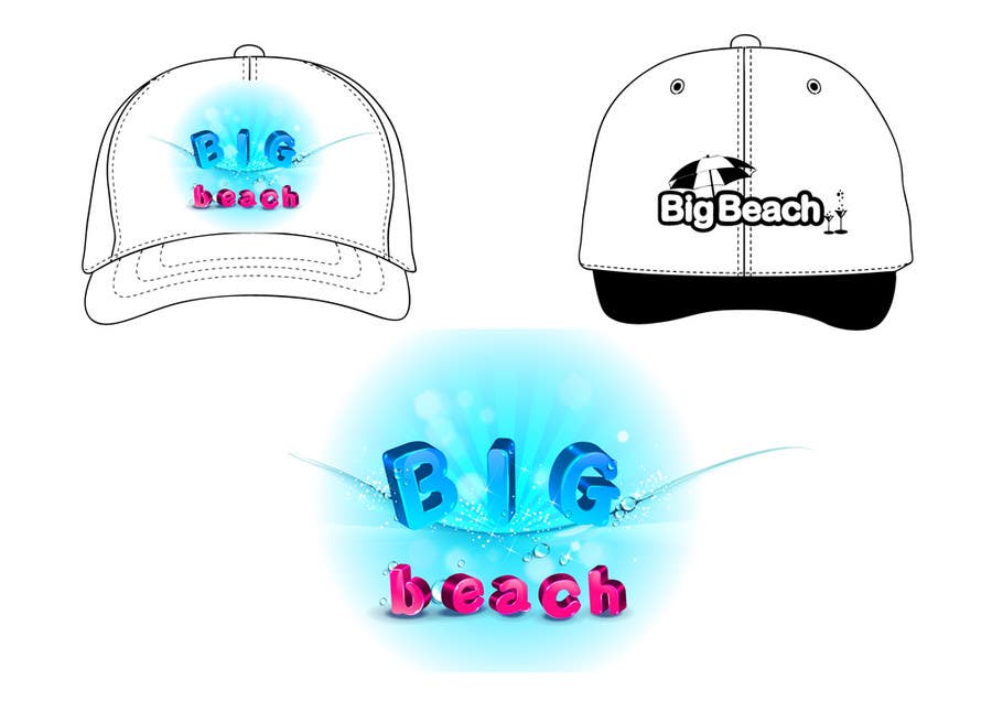 Intrarea #11 pentru concursul „                                                Baseball Cap Design for Big Beach
                                            ”