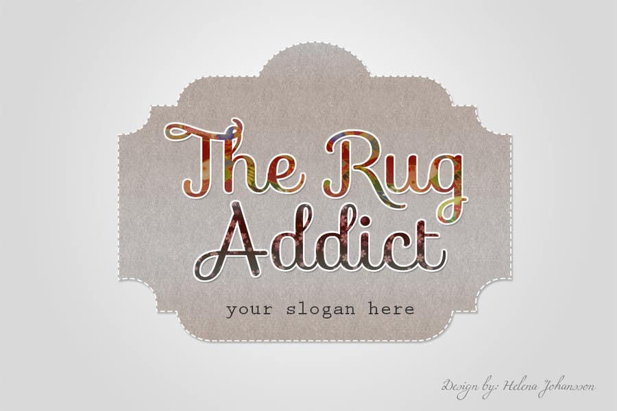 Kilpailutyö #105 kilpailussa                                                 Design a Logo for The Rug Addict
                                            