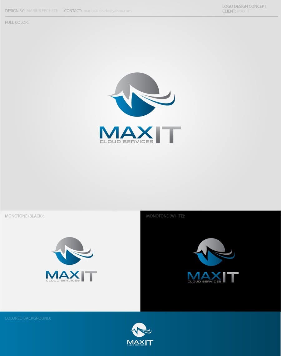 Inscrição nº 168 do Concurso para                                                 Design a Logo for MaxIT
                                            
