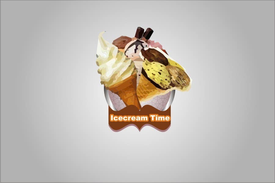 Příspěvek č. 108 do soutěže                                                 Logo Design for Icecream Time
                                            