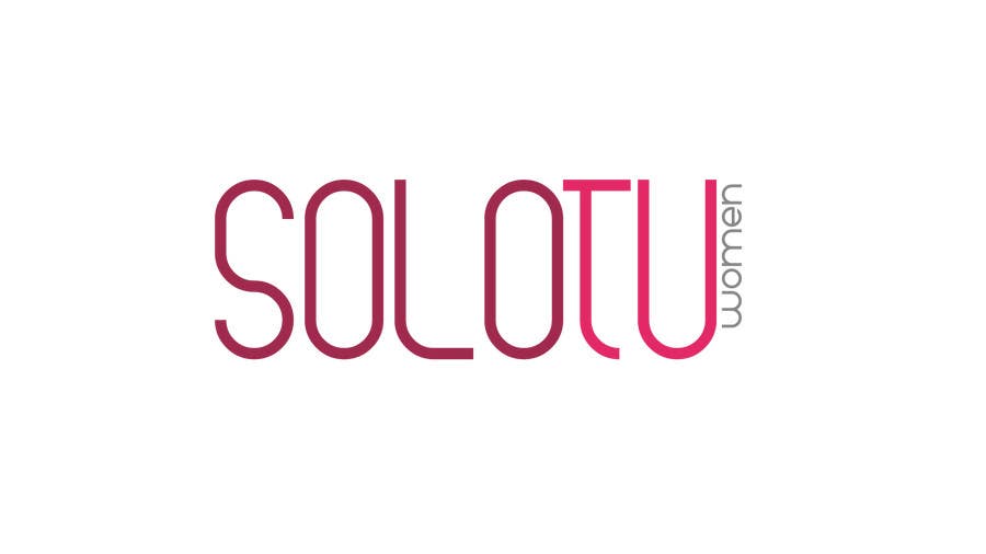 Penyertaan Peraduan #138 untuk                                                 Design a Logo for " SOLO TU " woman shop
                                            